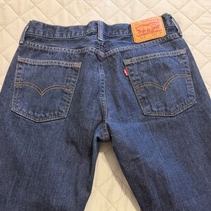 Levi's 514 Men's Classic Indigo Straight Jeans